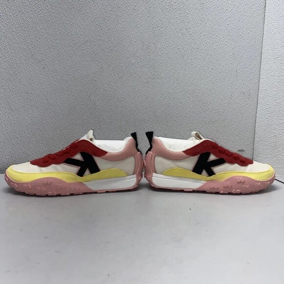 NEW KATE SPADE “K As In Kate” Sneakers – Women’s Size 8.5 – Cream/Dancer Pink - Picture 2 of 8